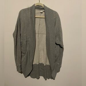 BP Nordstrom Gray Open‎ Front Women's Sweater medium